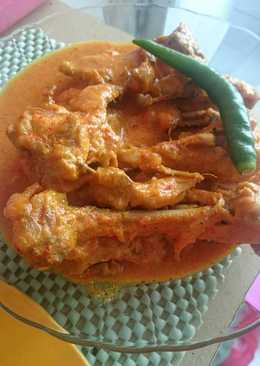 Ayam kampung bumbu pedas spesial terasi