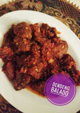 Dendeng balado (bumbu minimalis)