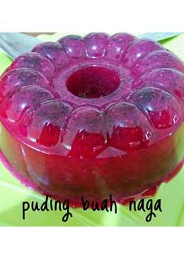 Puding Buah Naga