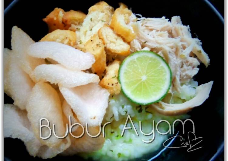 cara membuat Bubur Ayam Rice Cooker