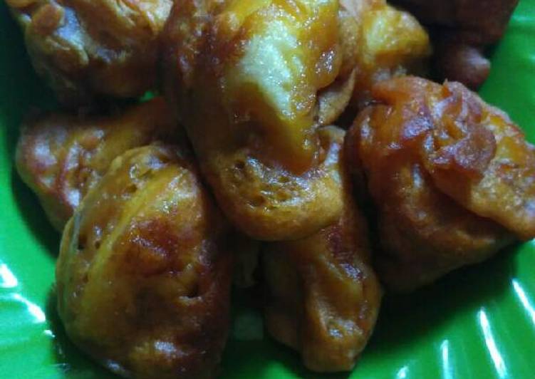 gambar untuk cara membuat Pisang goreng gula merah