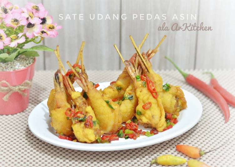 Resep 27. Sate Udang Pedas Asin ala ArKitchen - Dikta Karlina
(ArKitchen)