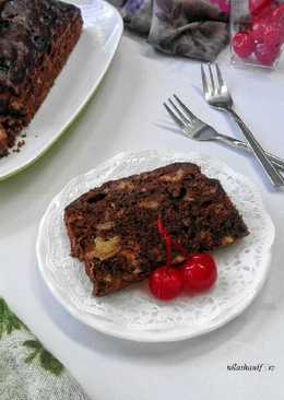 Steam Banana cake with coconut oil