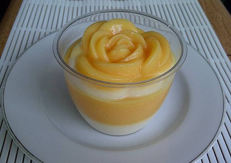 Resep Silky Puding (Mangga Susu) - Rina Rumimper