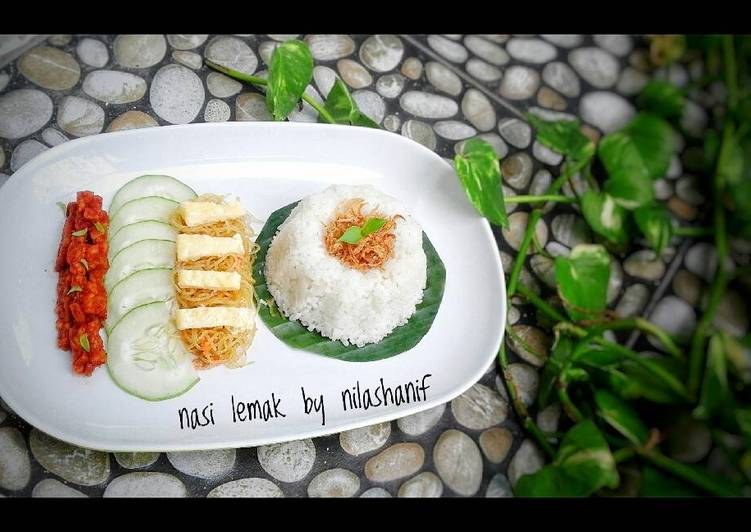 gambar untuk cara membuat Nasi lemak magicom #postinganrame2_nasi