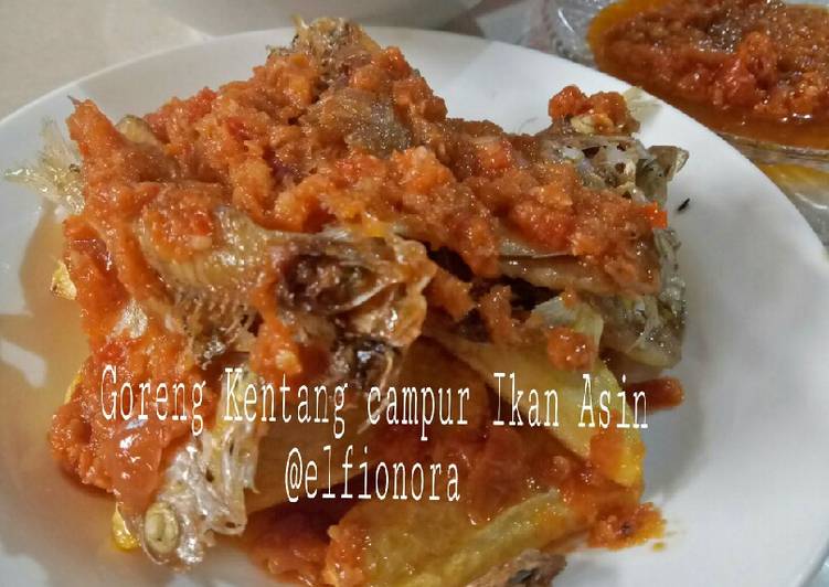 #8 Goreng Kentang mix Ikan Asin #RabuBaru