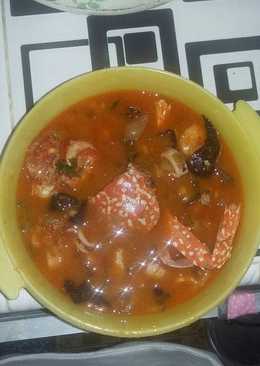 Tom yum seafood special