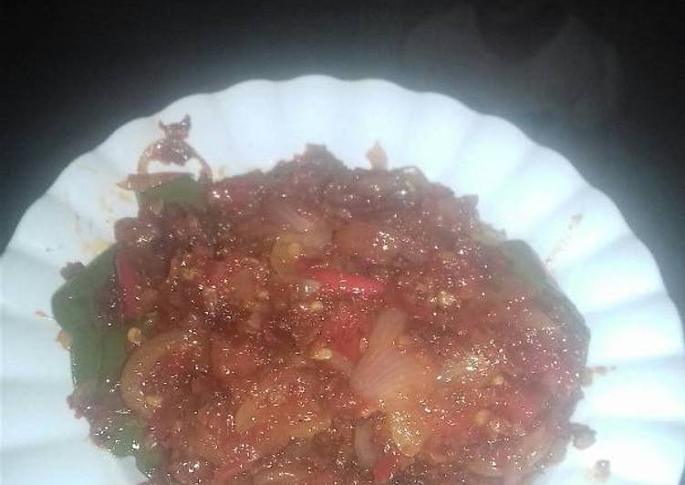 gambar untuk cara membuat Sambal asem khas bangka