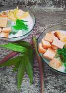 Es campur santan susu #BikinRamadanBerkesan