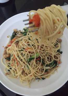 19 resep spageti sambal matah enak dan sederhana - Cookpad