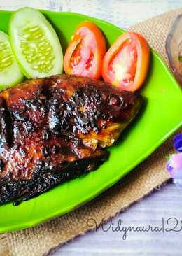 Gurame bakar teflon sambal dabu dabu #Selasabisa