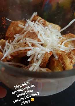 Cheese tofu spicy crispy
