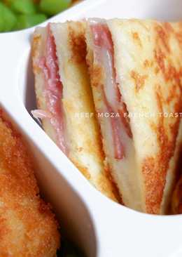 Beef Moza French Toast