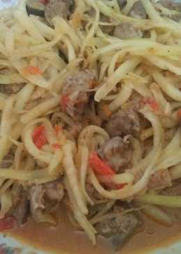 Sambel kates ati ayam