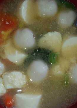 Sop tahu baso ikan