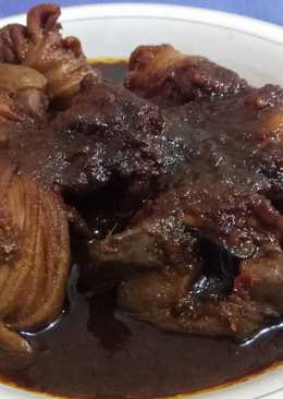 Semur Rempela Ati Bumbu Kecap