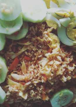 Nasi Goreng Sayur Wortel & Kubis mix bumbu racik Sajiku/Indofood