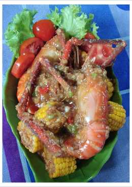 Udang galah mentega madu