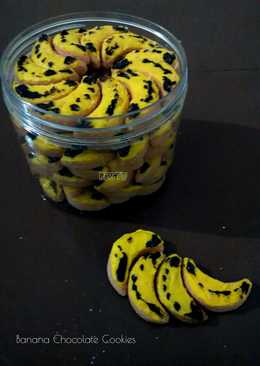 Banana Chocolate Cookies Ny. Liem