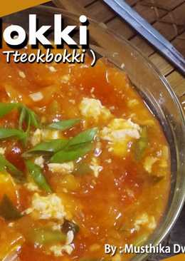Resep Seblokki alias Seblak-Tteokbokki Halal Murah
