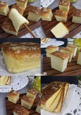 Taiwanese pillow cheesecake