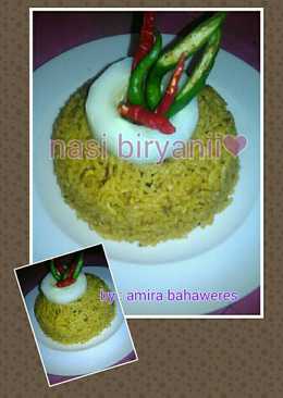 Nasi biryani sederhana