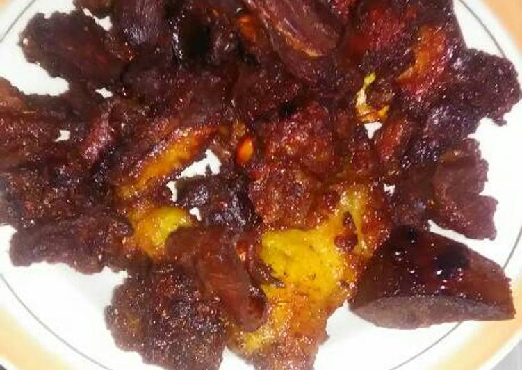 resep Bacem daging sapi