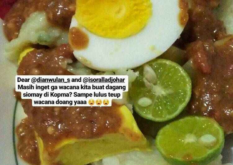 bahan dan cara membuat Siomay Tenggiri ala La Fifa feat Pogung