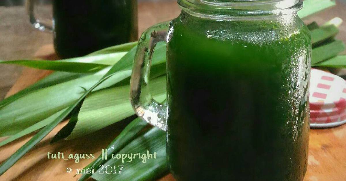 Resep Sari  Pandan  Suji oleh Tuti Aguss Cookpad