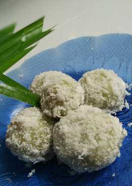 Klepon manis tanpa air kapur