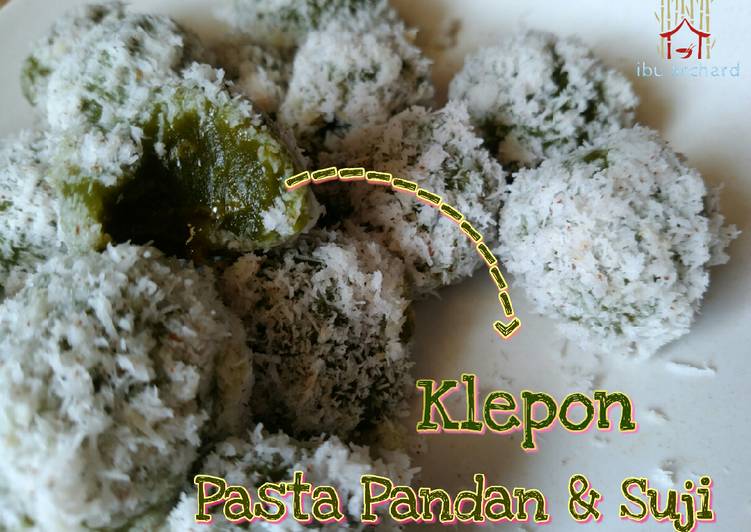 Klepon Pasta Pandan Dan Suji recipe main photo
