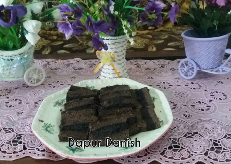 resep makanan Steam choco banana cake