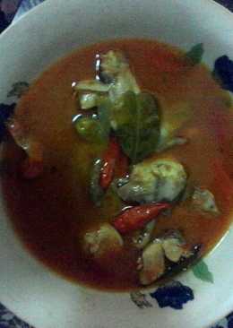 Ayam kuah santan pedas