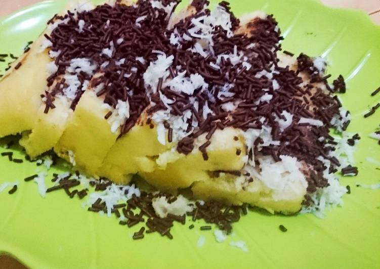 gambar untuk resep makanan Pancong Balap Kukus (no mixer)