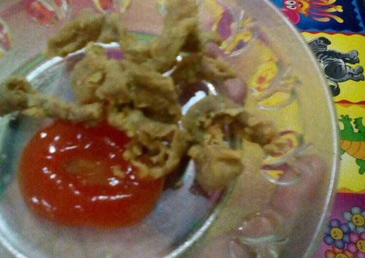 resep Kripik usus/ usus krispi