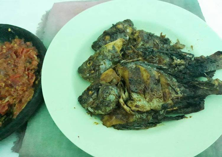 gambar untuk resep makanan Nila bakar (panggang teflon)