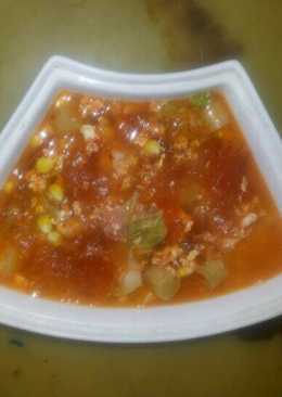 Seblak basah pedas bandung asli enak