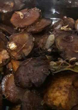 Semur jengkol tahu mencep- mencep