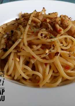 Spagetti Ayam Kecap Jeruk Limau