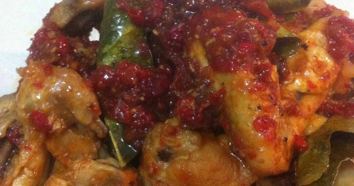 Resep Ayam Balado Daun Jeruk ala Caesha Faradela