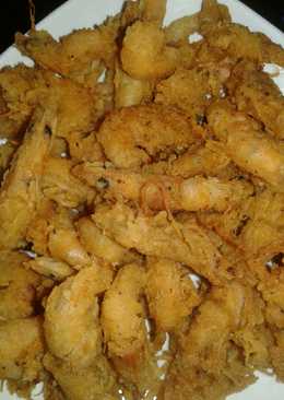 Udang goreng tepung (menu anak)