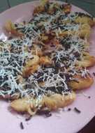 Pisang crispi coklat keju susu
