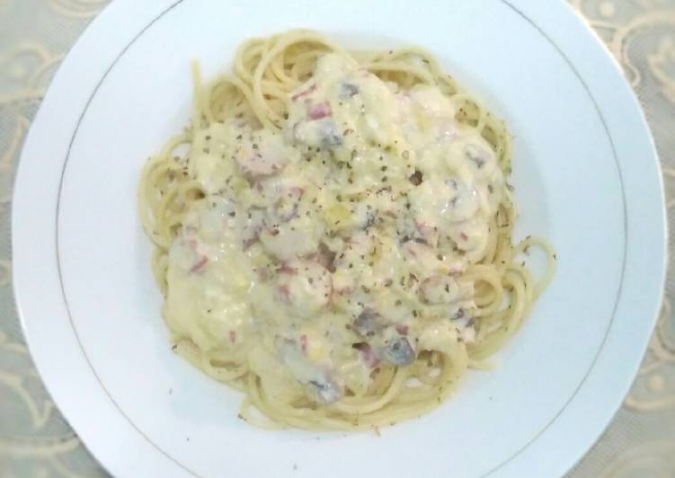 resep Spaghetti Carbonara