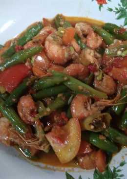 Sambal Goreng Udang Buncis Berkuah