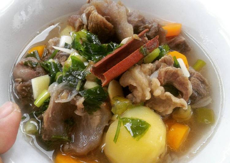 resep makanan Sop daging padang