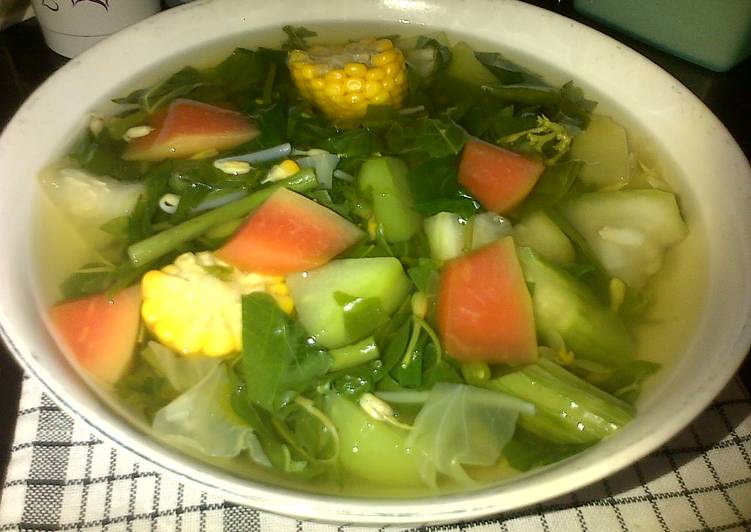resep masakan Sayur Rebus Campur (Gule Rampo)