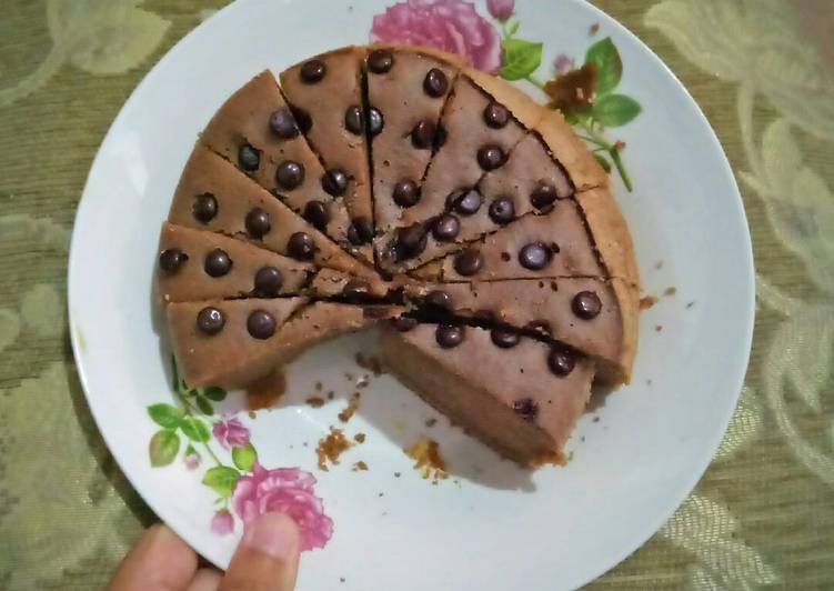 resep masakan Coklat sponge cake ala anak kosan