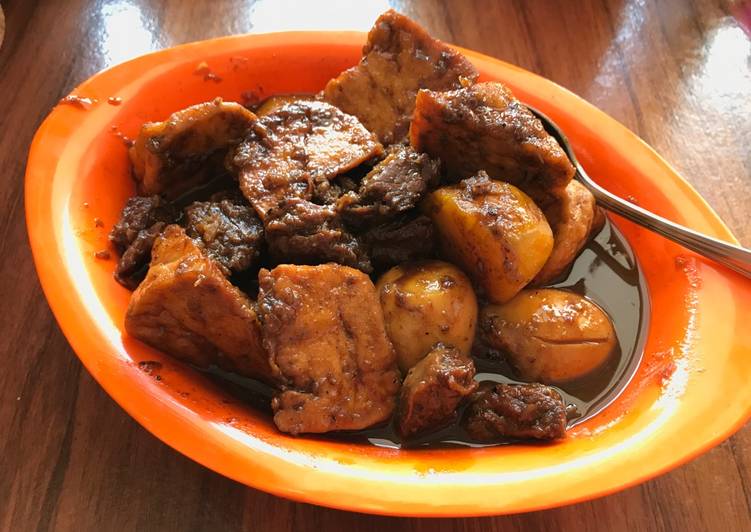 resep Semur sapi dkk