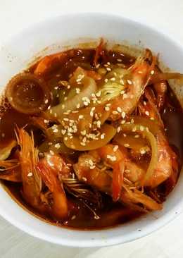 Udang saus teriyaki madu