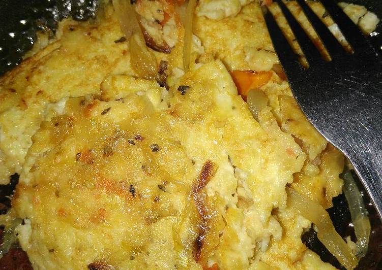 Resep Omelette oat onion Oleh Noor Linda Febrianie